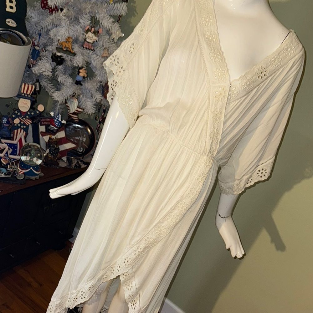 Surf Gypsy coastal cowgirl  Maxi Dress Swim Cover-Up-Women - Picture 3 of 10